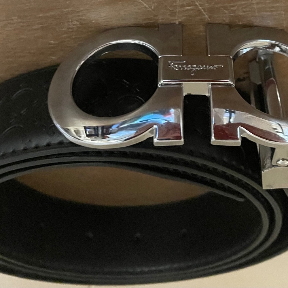 Mens Salvatore Ferragamo Gancini Belt